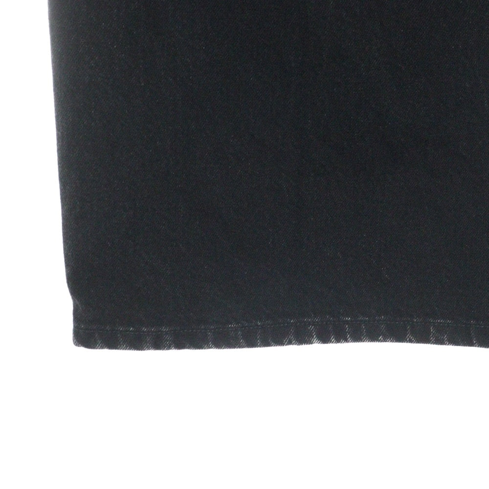 JOHN LAWRENCE SULLIVAN(ジョンローレンスサリバン) WASHED OVERSIZED DENIM PANTS ウォッシュド オーバーサイズ デニムパンツ ブラック 2A010-0325-22
