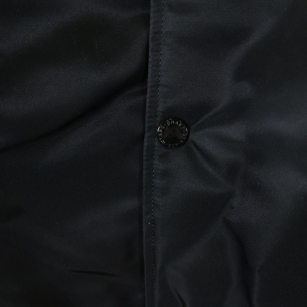 WTAPS(ダブルタップス) 23AW TEAM JACKET NYLON LEAGUE ナイロン リーグ チームジャケット ブルゾン ブラック 232TQDT-JKM05