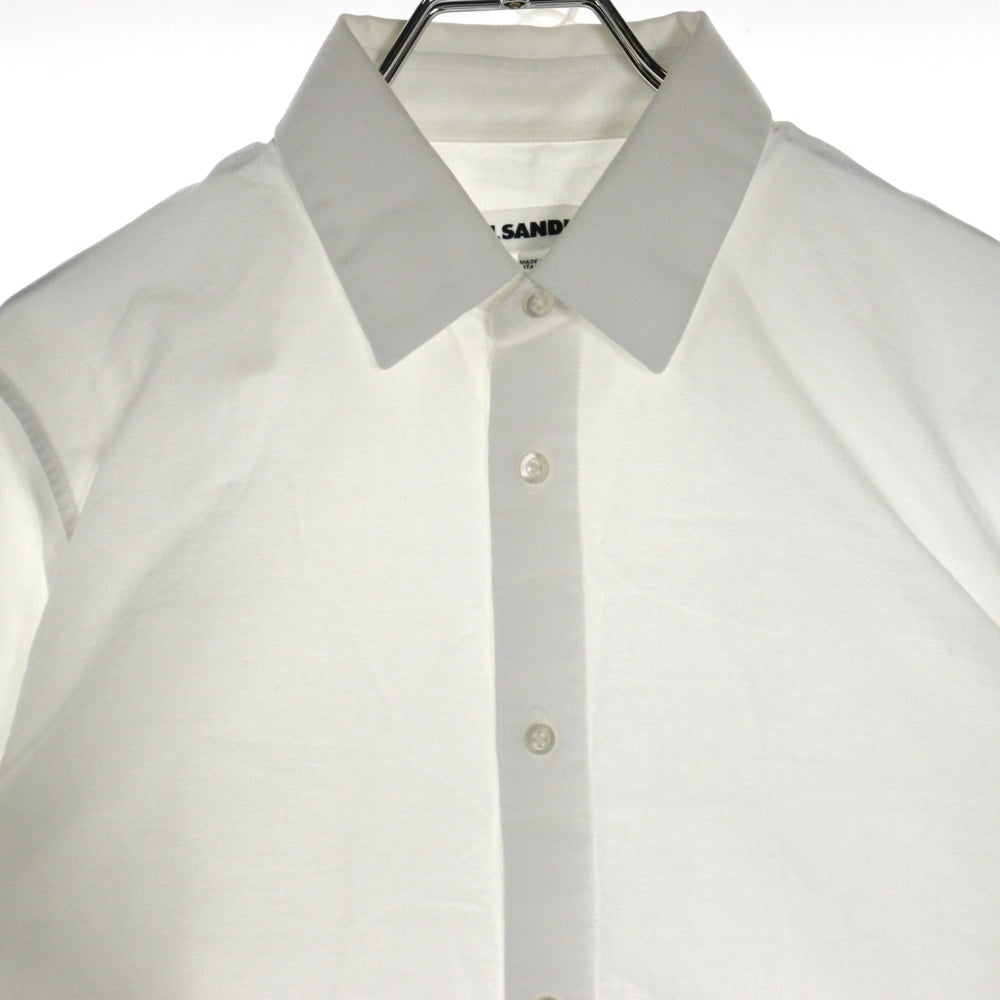 JIL SANDER(ジルサンダー) レギュラーカラー コットン 長袖シャツ ホワイト JSUN740226 MN244100