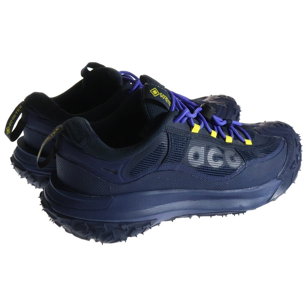 NIKE ACG(ナイキエーシージー) MOUNTAIN FLY 2 LOW GORE-TEX マウンテン フライ ゴアテックス ローカット スニーカー ネイビー US9/27cm HF-6245-400