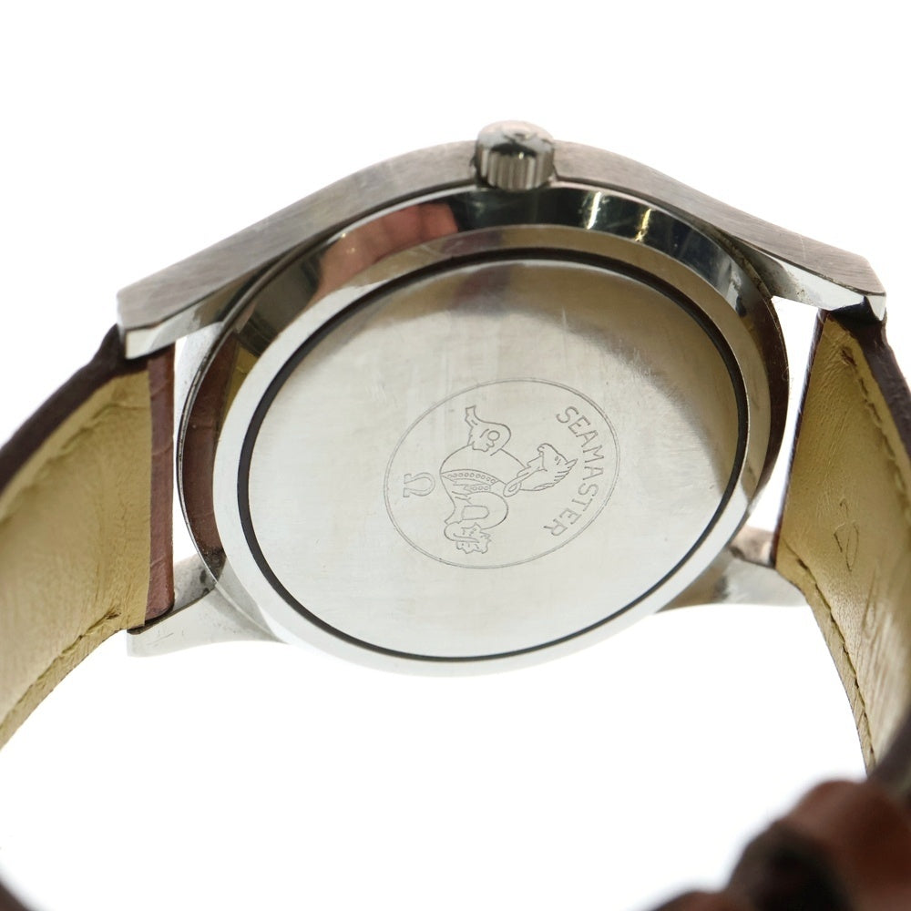 OMEGA(オメガ) SEAMASTER COSMIC 2000 シーマスター コスミック2000 自動巻き 腕時計 シルバー/ブラウン