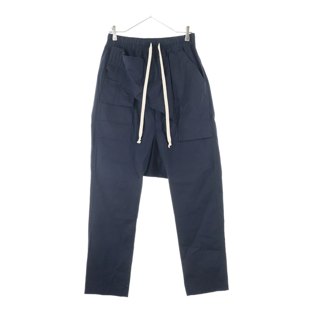 Rick Owens(リックオウエンス) 13SS DROP CROTCH PANTS ドロップクロッチパンツ ドローストリング サルエルパンツ ブラック RU13S4393-TE