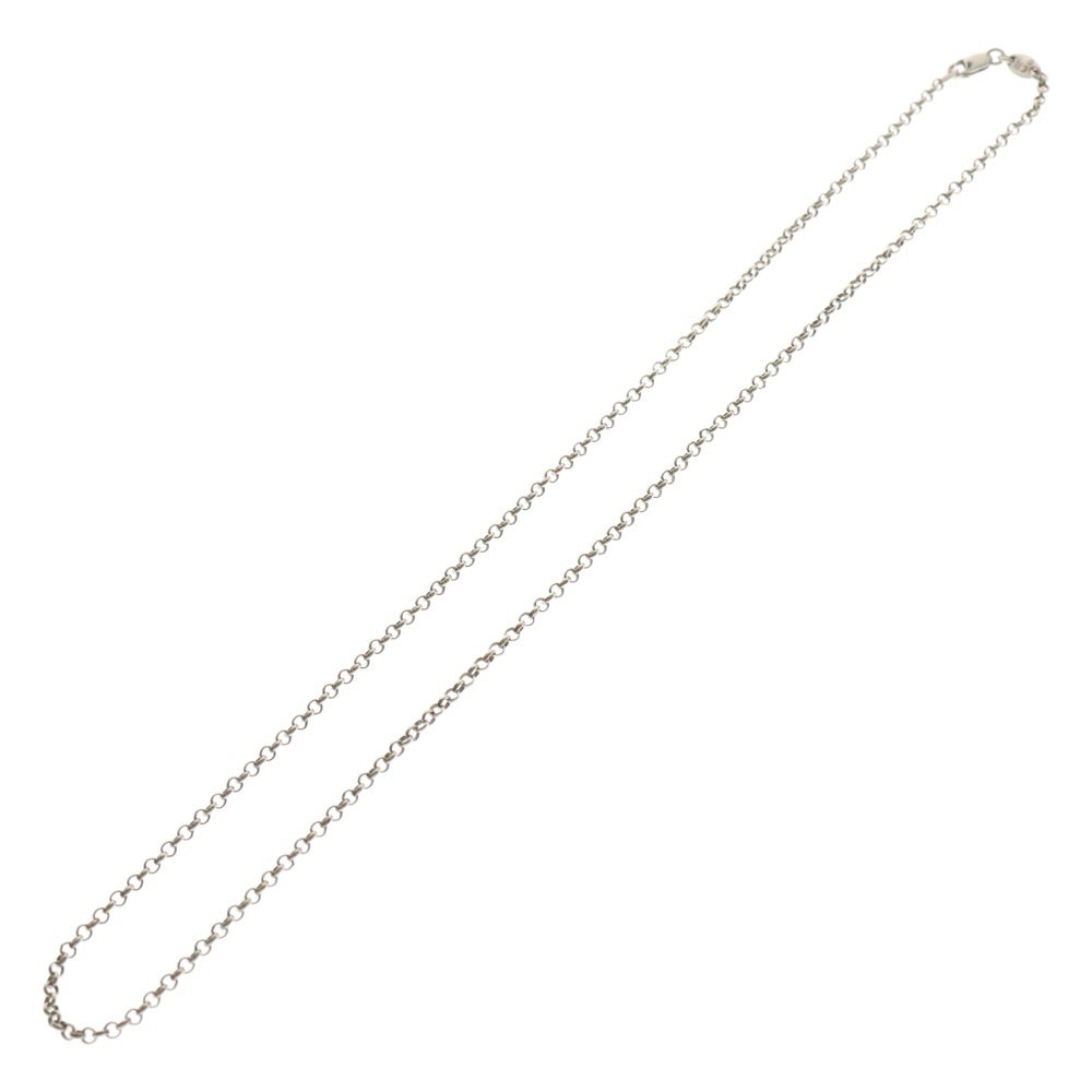 CHROME HEARTS(クロムハーツ) NECKCHAIN R18 ロールチェーンネックレス 18inch シルバー BCA083