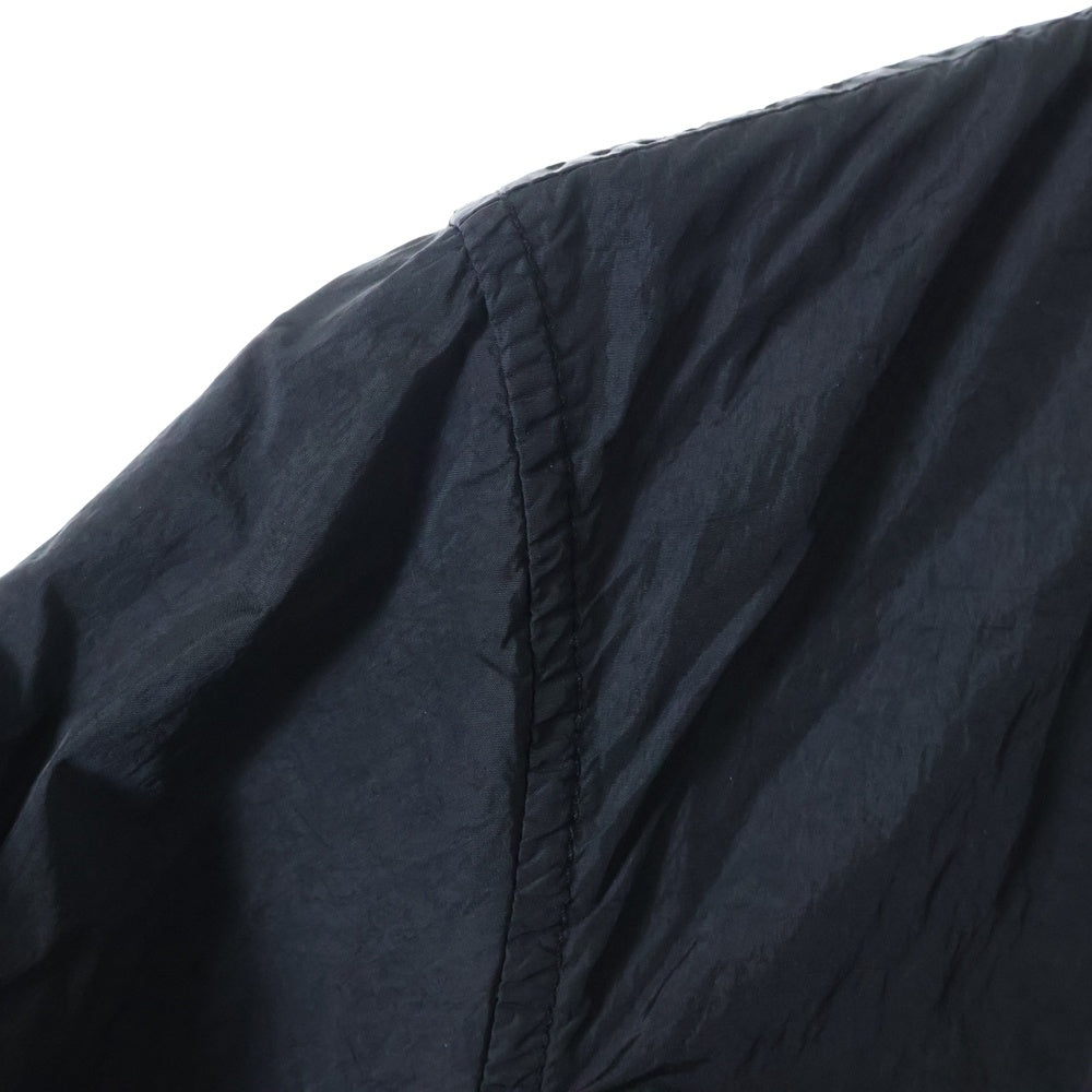 STONE ISLAND(ストーンアイランド) 24SS コンパスパッチ ナイロンメタル ジップアップ ジャケット ブラック 801510522