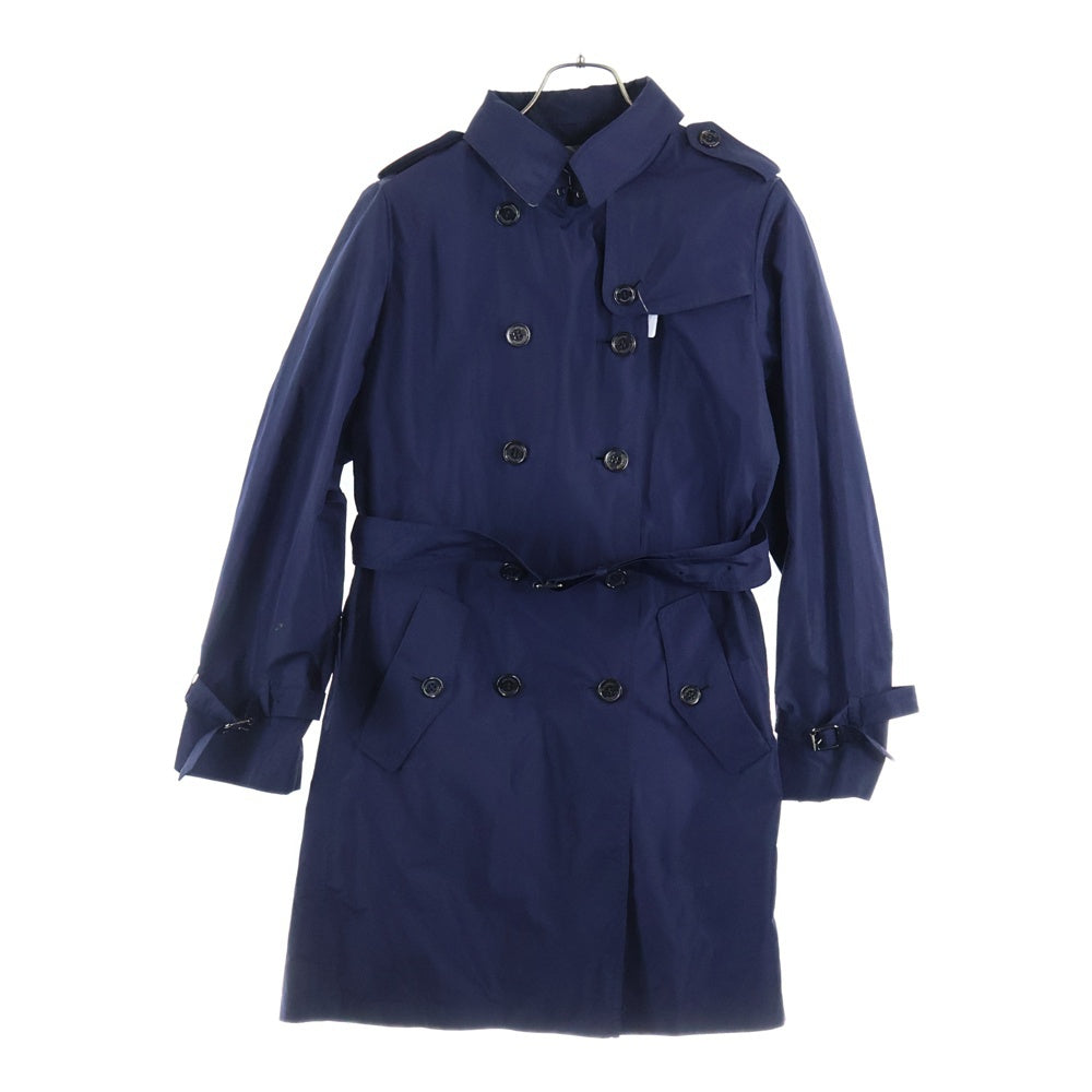 BURBERRY LONDON(バーバリーロンドン) ポリエステル メッシュ トレンチコート レディース ネイビー B2A20-125-28
