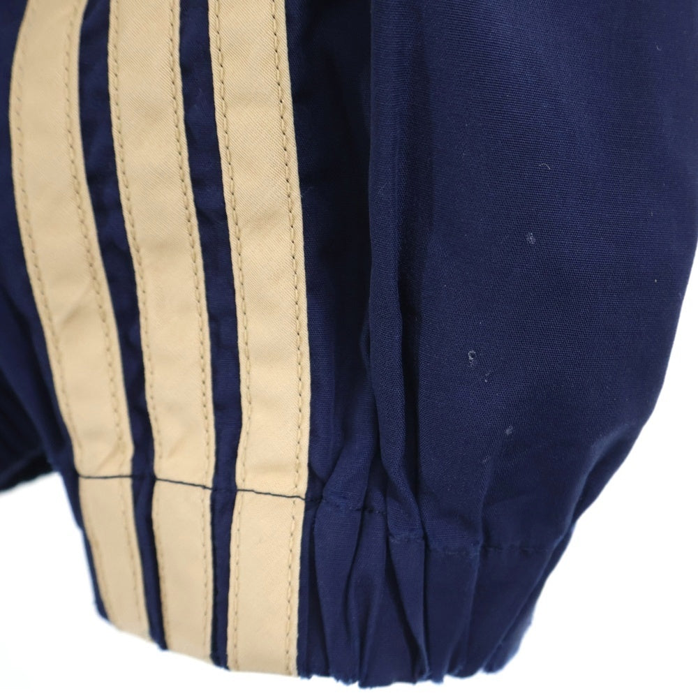 adidas(アディダス) 70-80S VINTAGE ヴィンテージ デサント社製 トレフォイルロゴ サイドスリーストライプ ラウスビージャケット ネイビー ADS-580