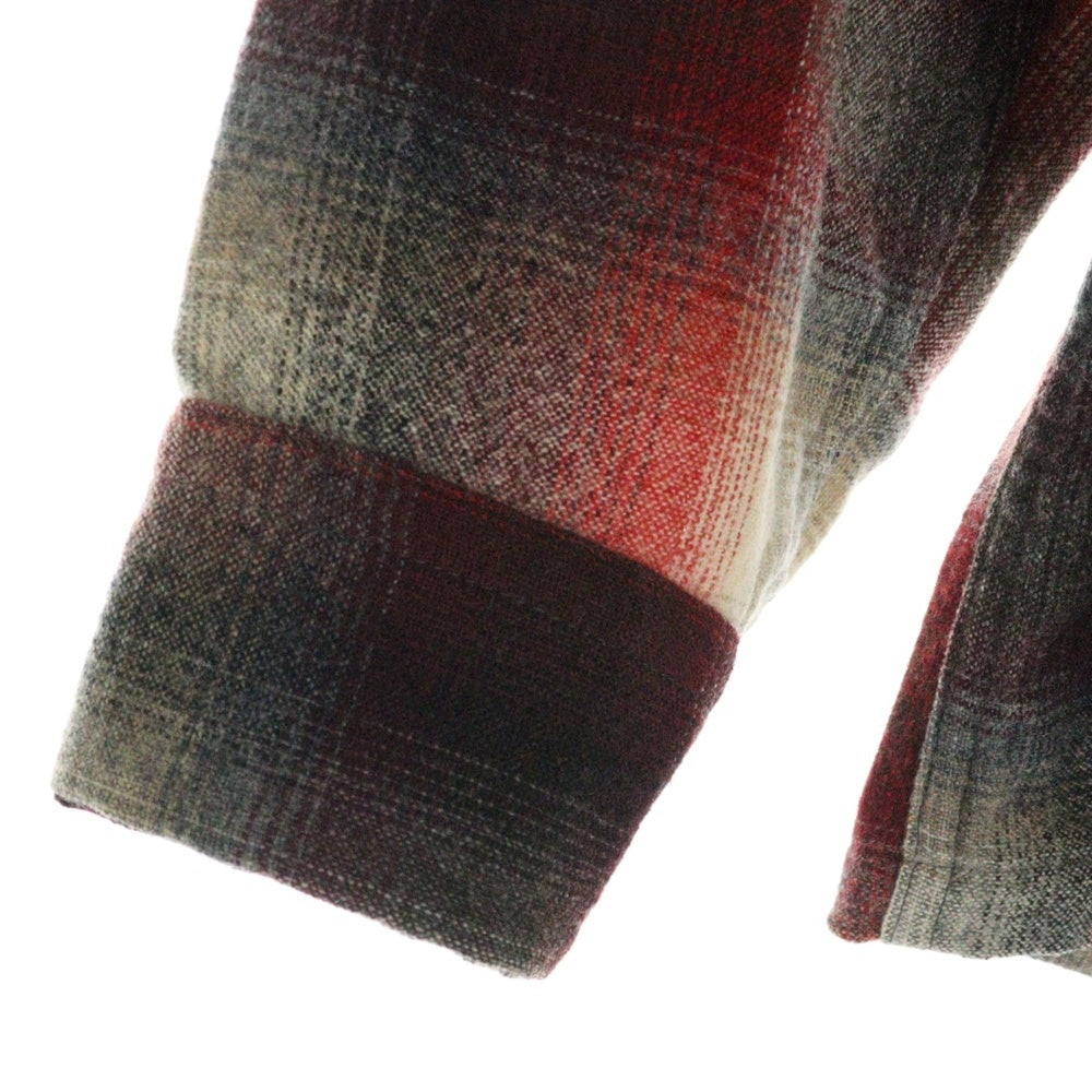 PENDLETON(ペンドルトン) 70S VINTAGE タータンチェック ウール ヴィンテージ 長袖シャツ レッド