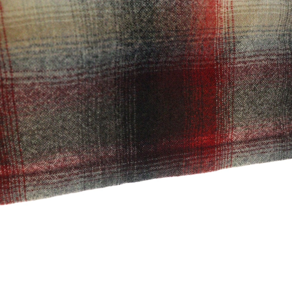 PENDLETON(ペンドルトン) 70S VINTAGE タータンチェック ウール ヴィンテージ 長袖シャツ レッド