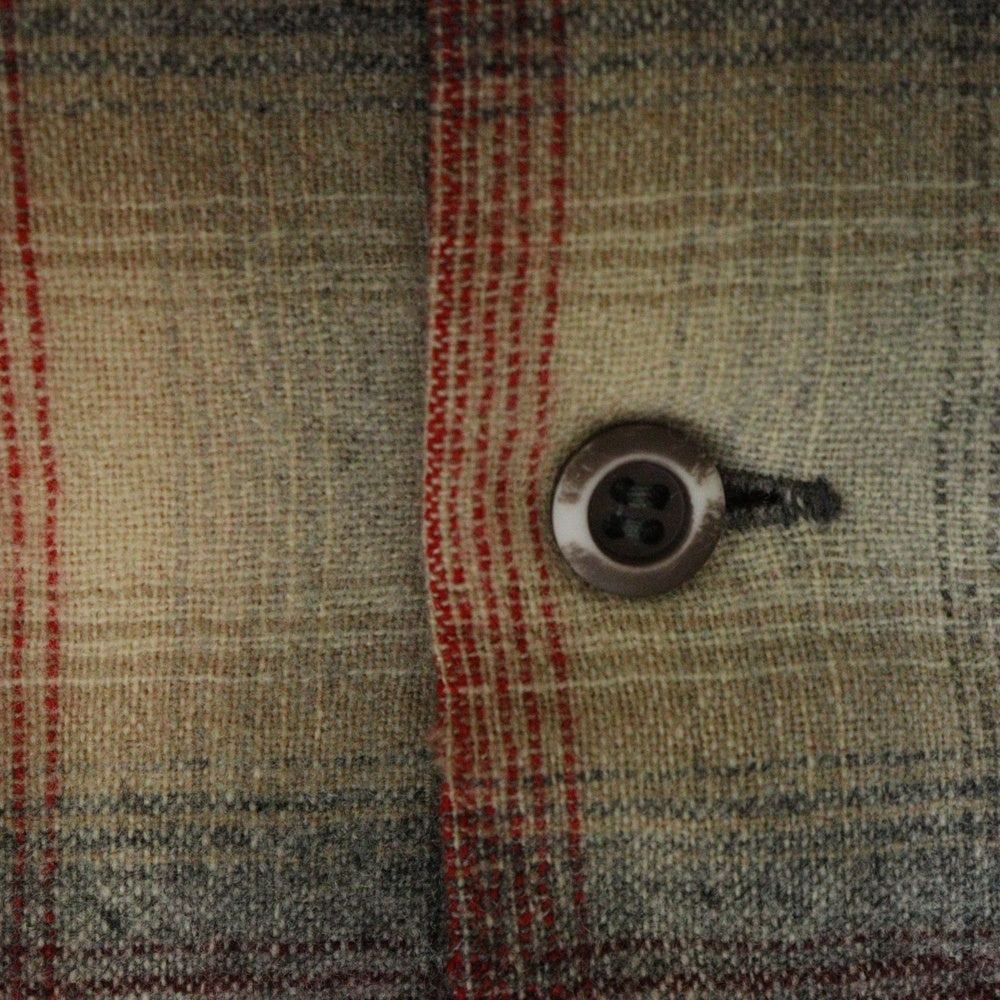 PENDLETON(ペンドルトン) 70S VINTAGE タータンチェック ウール ヴィンテージ 長袖シャツ レッド