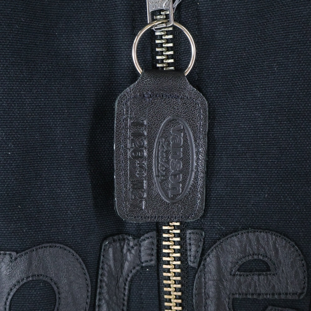 SUPREME(シュプリーム) 25SS ×Vanson Leathers Cordura Cotton Jacket バンソン レザー コーデュラ コットン ジャケット ブラック
