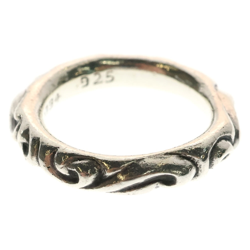 CHROME HEARTS(クロムハーツ) SCRL BAND スクロールバンド リング シルバー BCA351