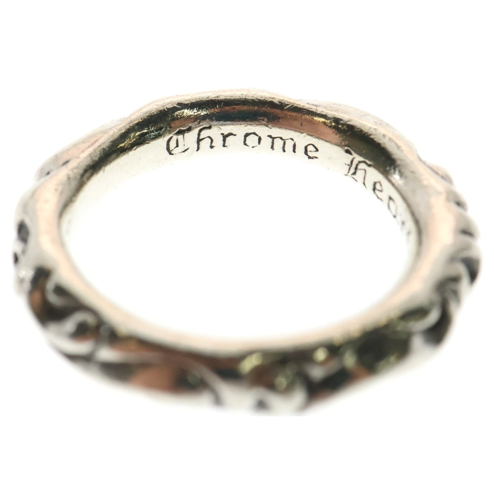 CHROME HEARTS(クロムハーツ) SCRL BAND スクロールバンド リング シルバー BCA351