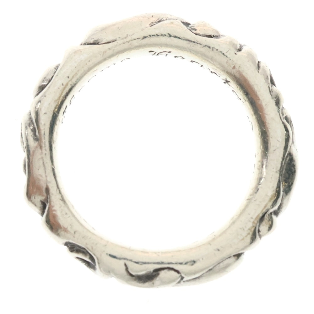 CHROME HEARTS(クロムハーツ) SCRL BAND スクロールバンド リング シルバー BCA351