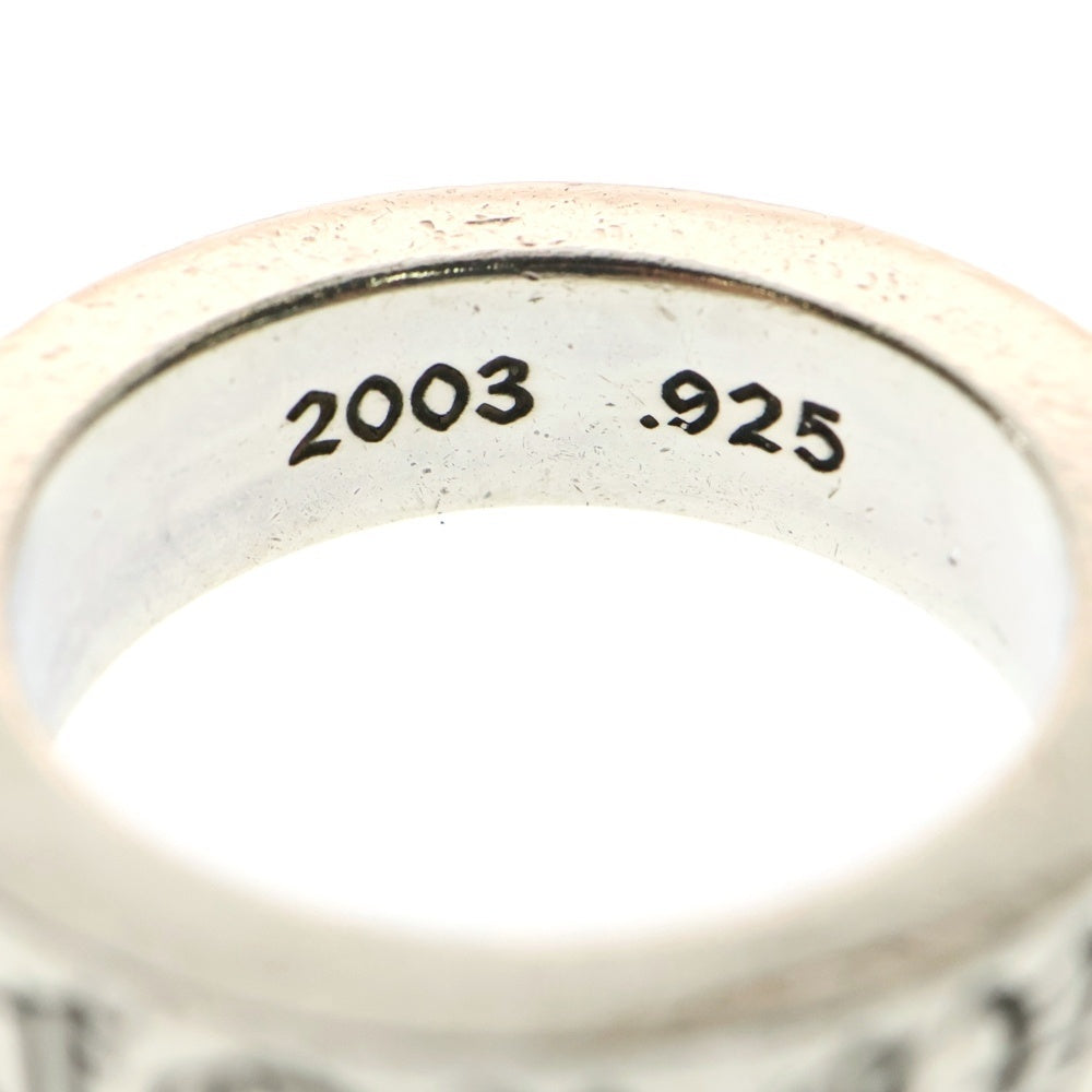 CHROME HEARTS(クロムハーツ) 6mm SPACER FOREVER 6mmスペーサーリング フォーエバーシルバー BCA337
