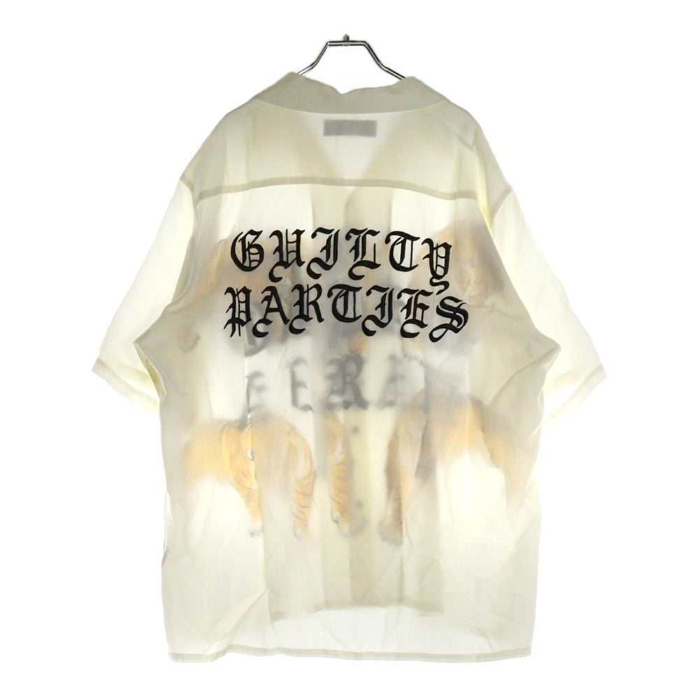 WACKO MARIA(ワコマリア) 25SS TIM LEHI HAWAIIAN SHIRT (TYPE-7) ティム リーハイ ハワイアン テンセル オープンカラー 半袖 シャツ ホワイト 25SS-WMS-HI07