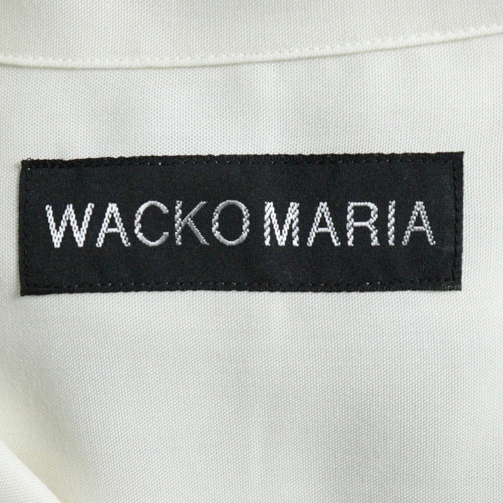 WACKO MARIA(ワコマリア) 25SS TIM LEHI HAWAIIAN SHIRT (TYPE-7) ティム リーハイ ハワイアン テンセル オープンカラー 半袖 シャツ ホワイト 25SS-WMS-HI07