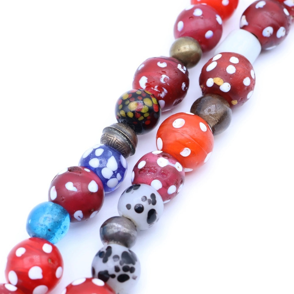 VISVIM(ヴィスヴィム) Naja Trade Beads Necklace ナジャ トレードビーズ ネックレス マルチカラー