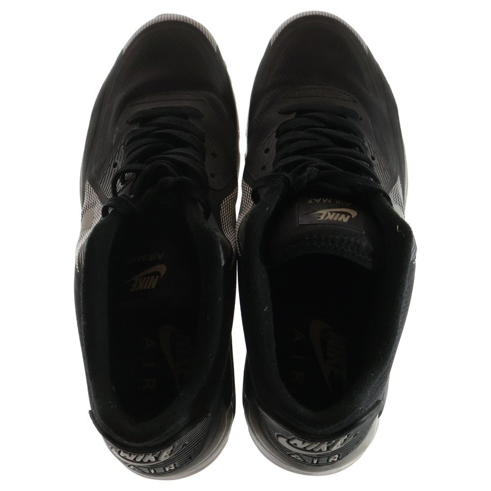 NIKE(ナイキ) AIR MAX LUNAR90 WR エアマックス ルナ ローカットスニーカー ブラック US9.5/27cm 654471-003