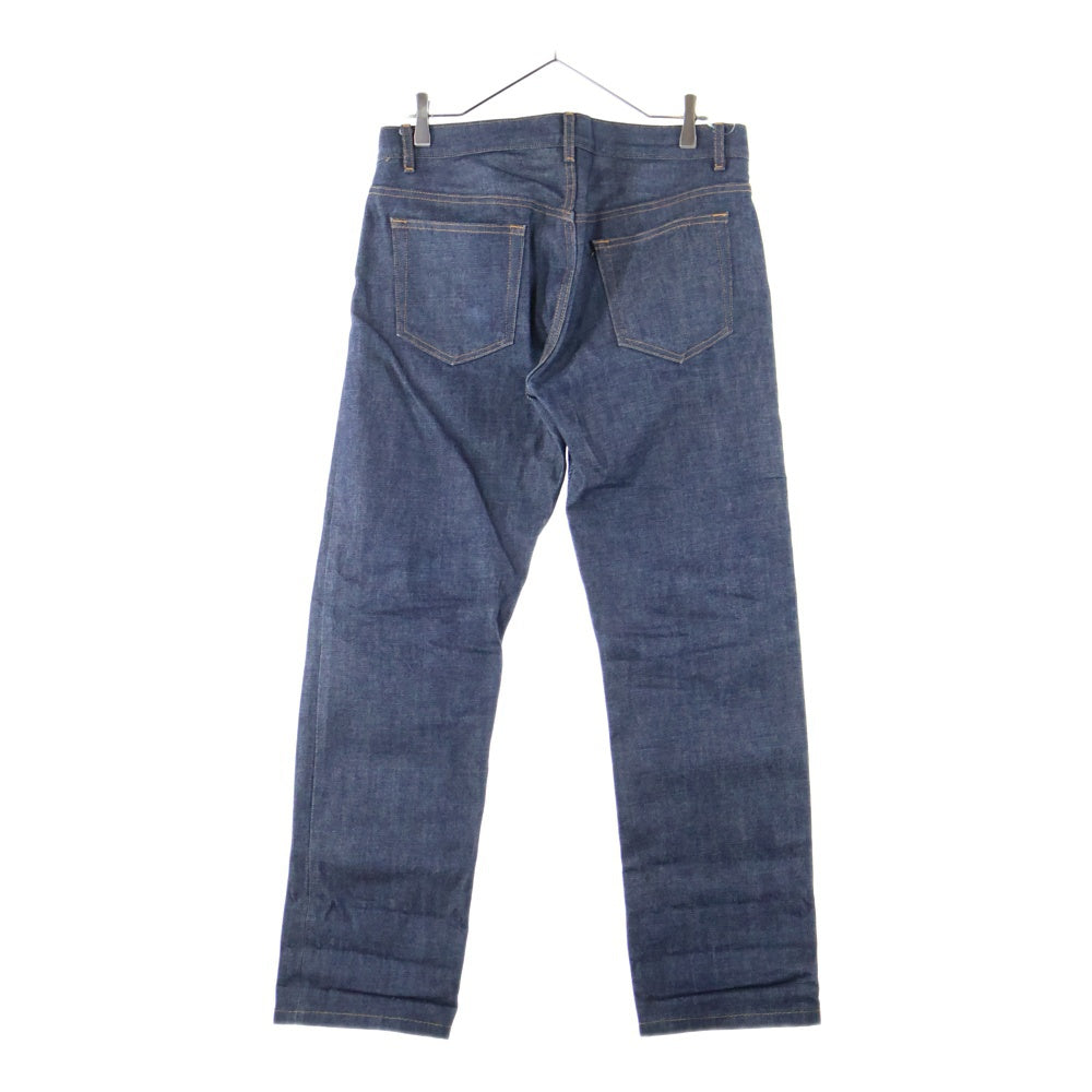 A.P.C(アーペーセー) 5ポケット ボタンフライ コットン ストレート デニムパンツ インディゴ