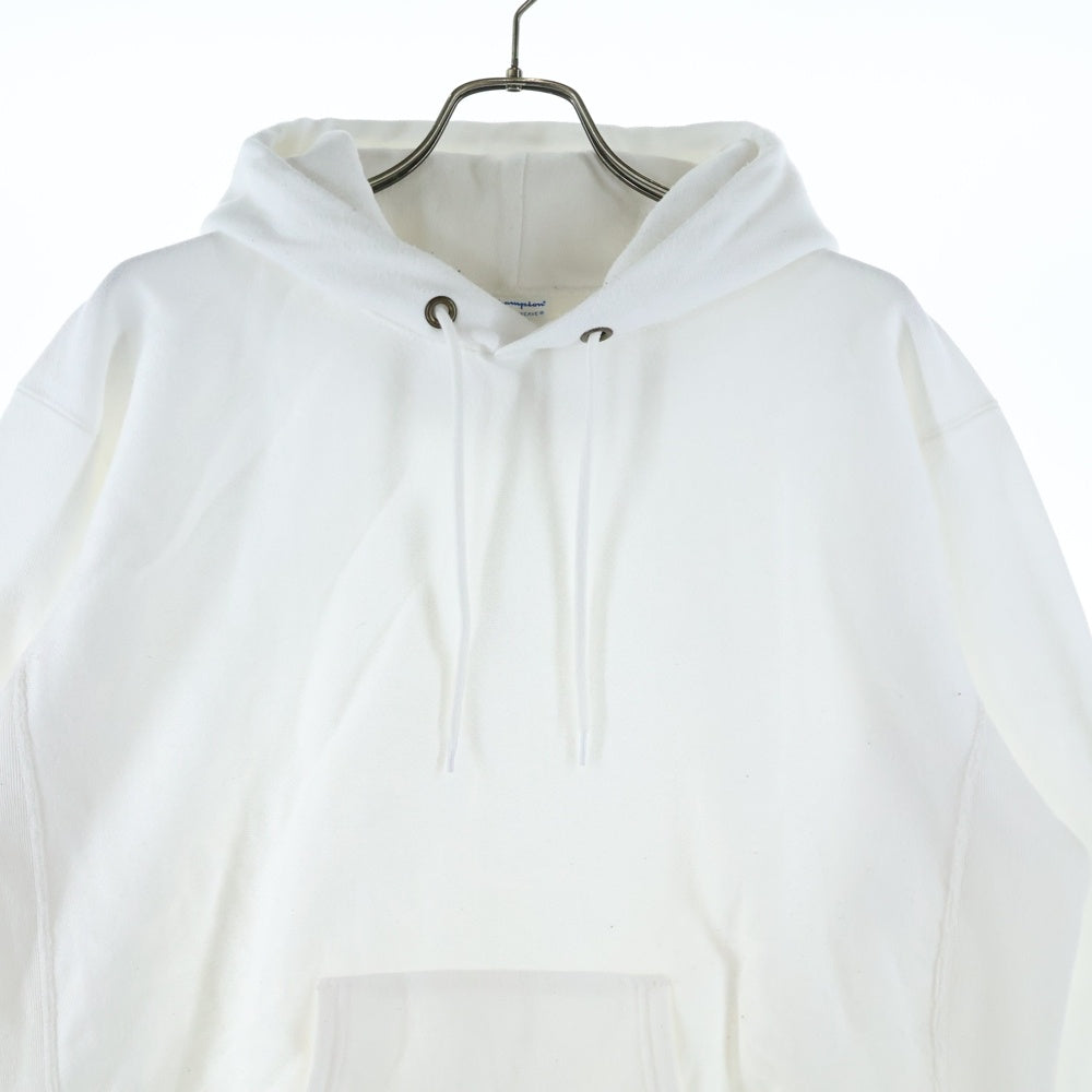 CHAMPION(チャンピオン) リバースウィーブ プルオーバーフーディー パーカー スウェット ホワイト C3-N190