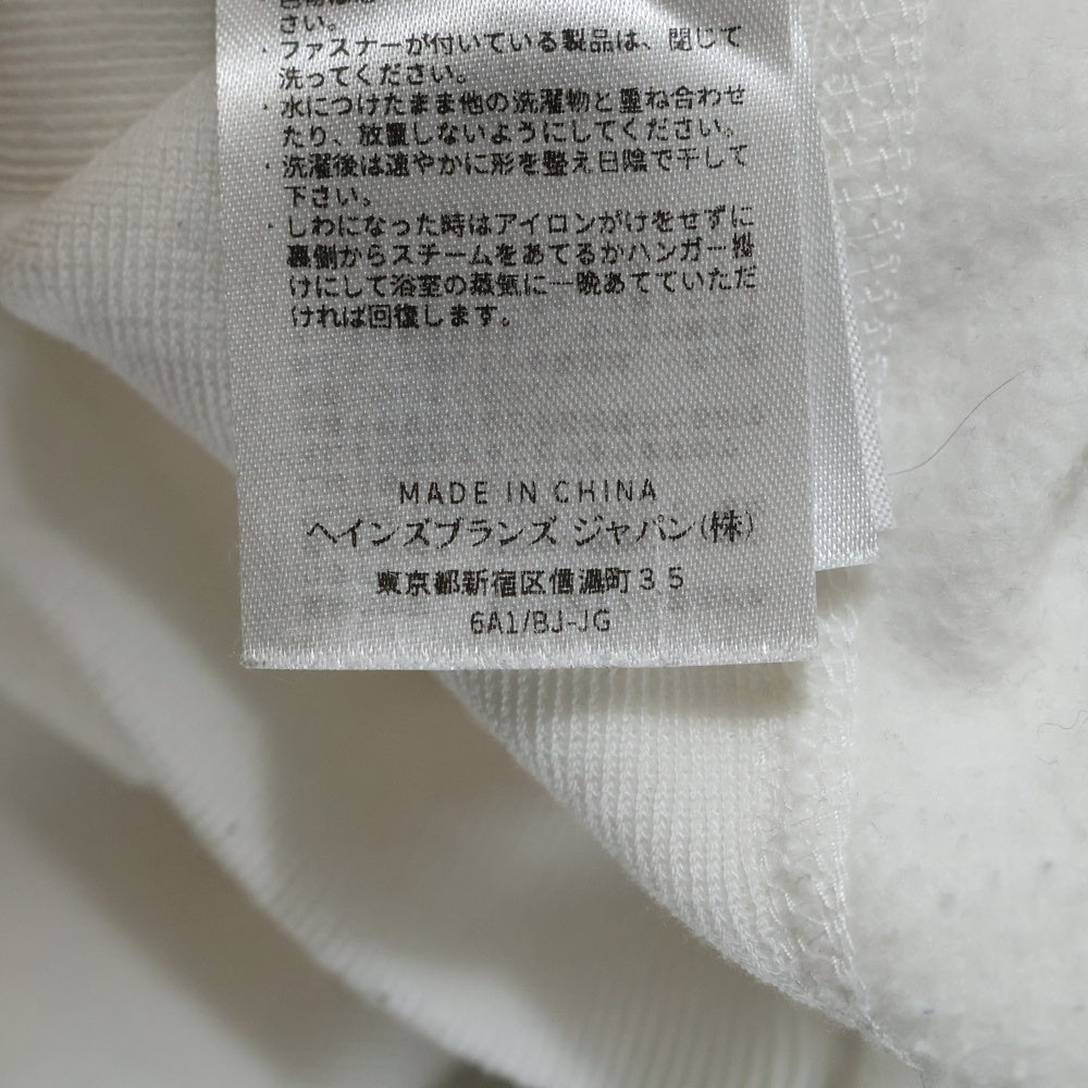 CHAMPION(チャンピオン) リバースウィーブ プルオーバーフーディー パーカー スウェット ホワイト C3-N190