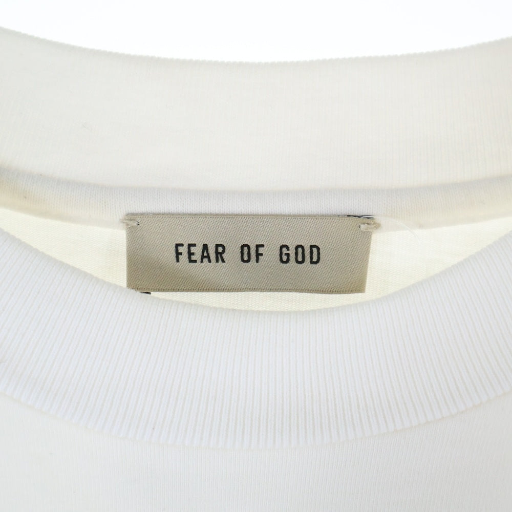 FEAR OF GOD(フィアオブゴッド) HOLLY WOOD BOWL ハリウッド ボウル クルーネック 半袖Tシャツ カットソー ホワイト