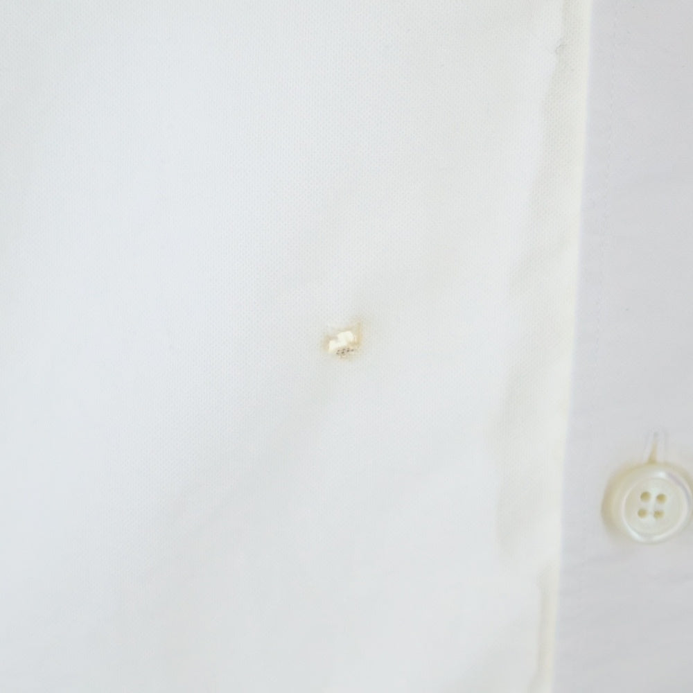 BURBERRY(バーバリー) ホースフェリー ロゴプリント レギュラーカラー 長袖シャツ ホワイト/ブラック 8023776