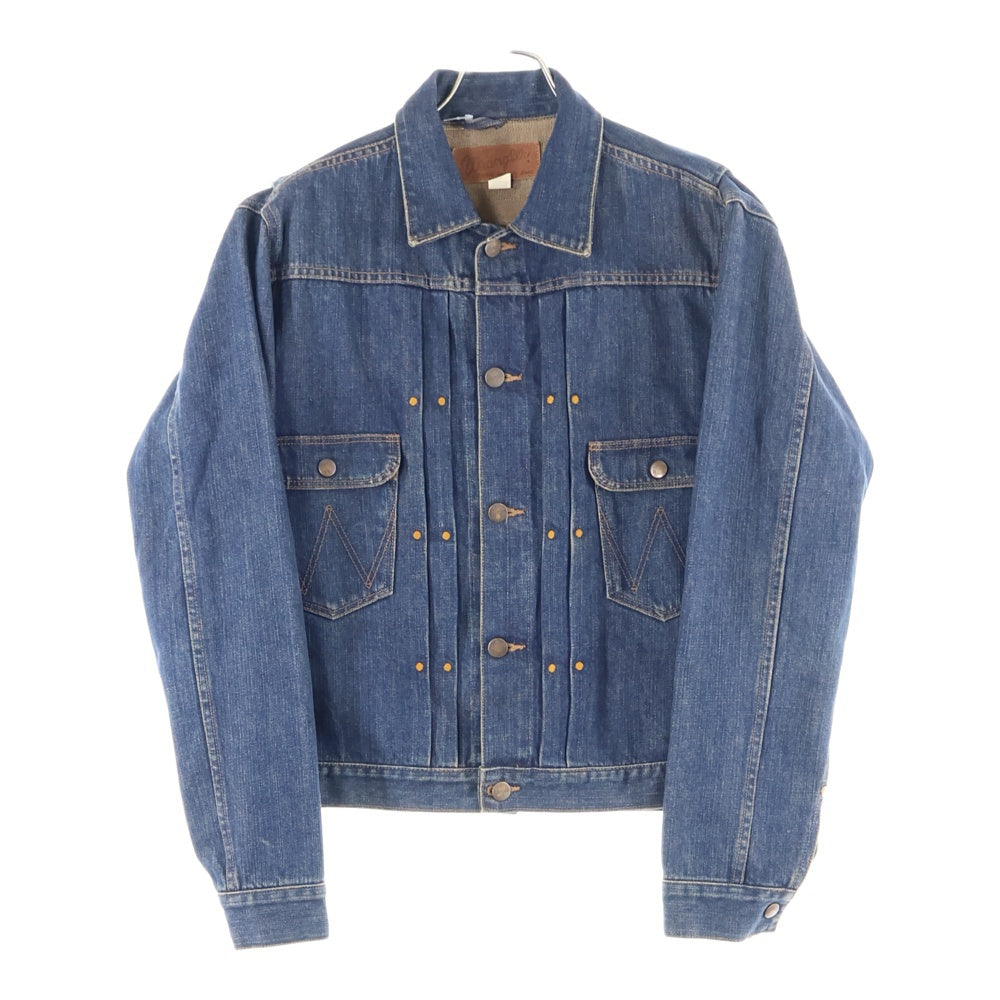 Wrangler(ラングラー) 復刻 111MJ ボタンダウン デニムジャケット インディゴ M4116