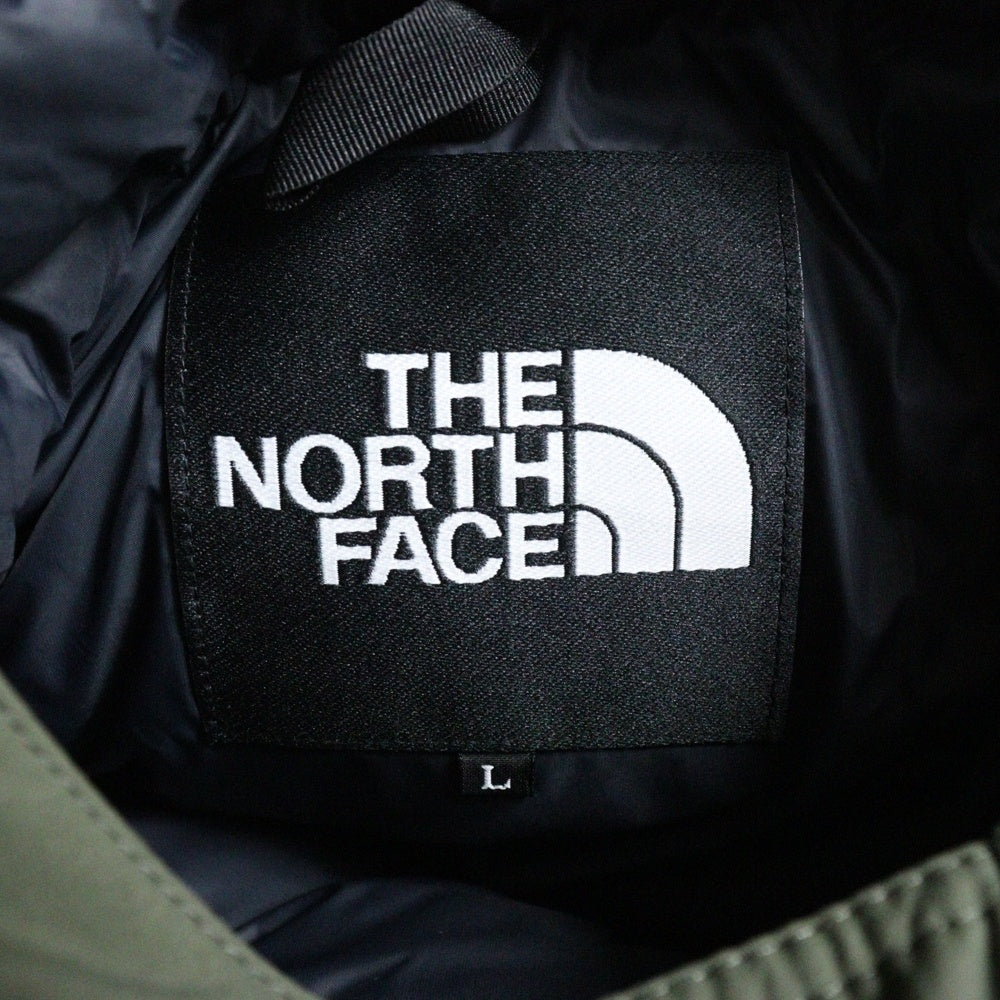THE NORTH FACE(ザノースフェイス) GORE-TEX Mountain Down Jacket ゴアテックス マウンテン ジップアップ ダウンジャケット カーキ ND92237