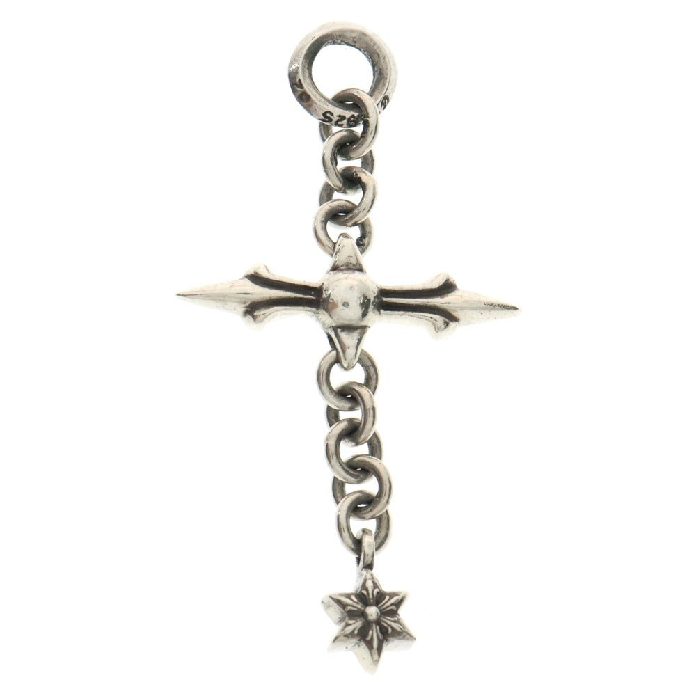 CHROME HEARTS(クロムハーツ) ROLY CROSS ローリークロス チャーム ペンダントトップ シルバー BCA304