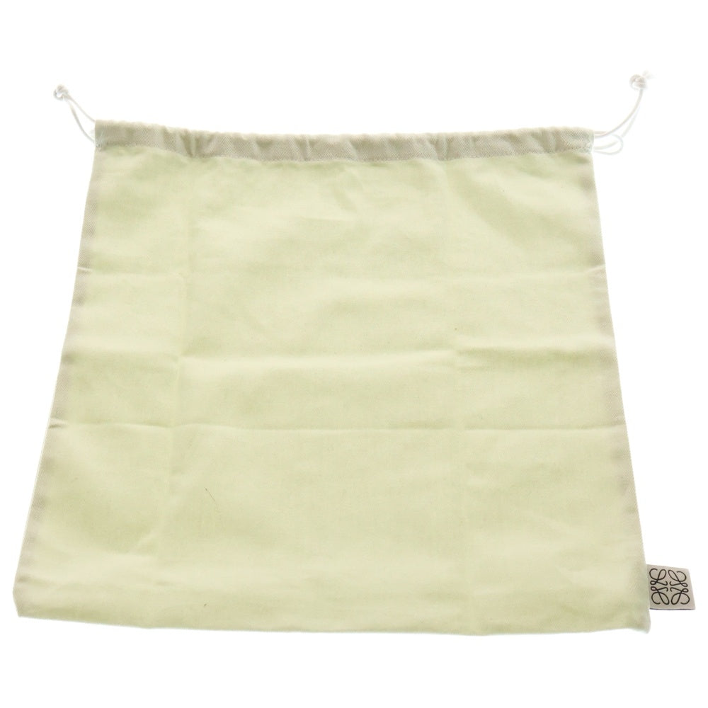 LOEWE(ロエベ) フラメンコ クラッチ ミニ 2WAY ドローストリング ショルダーバッグ レディース カーキ A411FC2X73