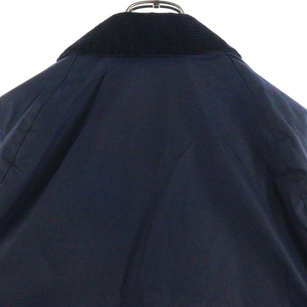Barbour(バブアー) 24AW ANNIVERSARY TRANSPORT WAX JACKET コーデュロイ切り替え トランスポート ワックス ヒデイルジャケット ネイビー 242MWX1678
