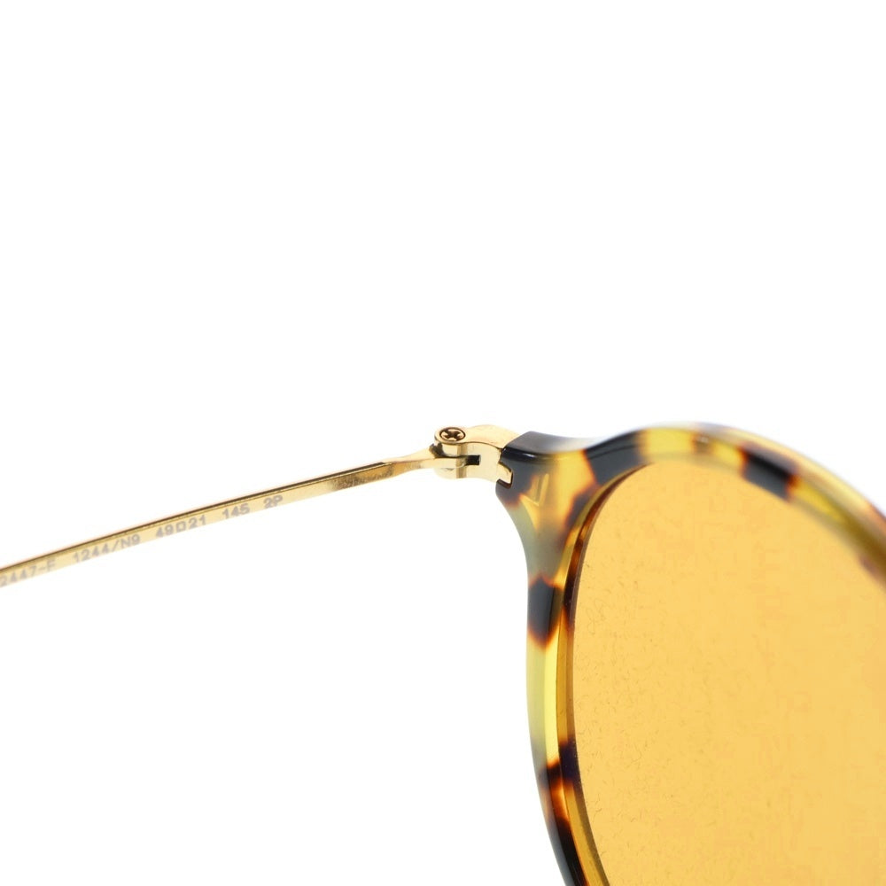 Ray Ban(レイバン) ROUNDFLECK ラウンドフレック ボストン カラーレンズ サングラス 眼鏡 アイウェア イエロー/ブラック RB2447-F
