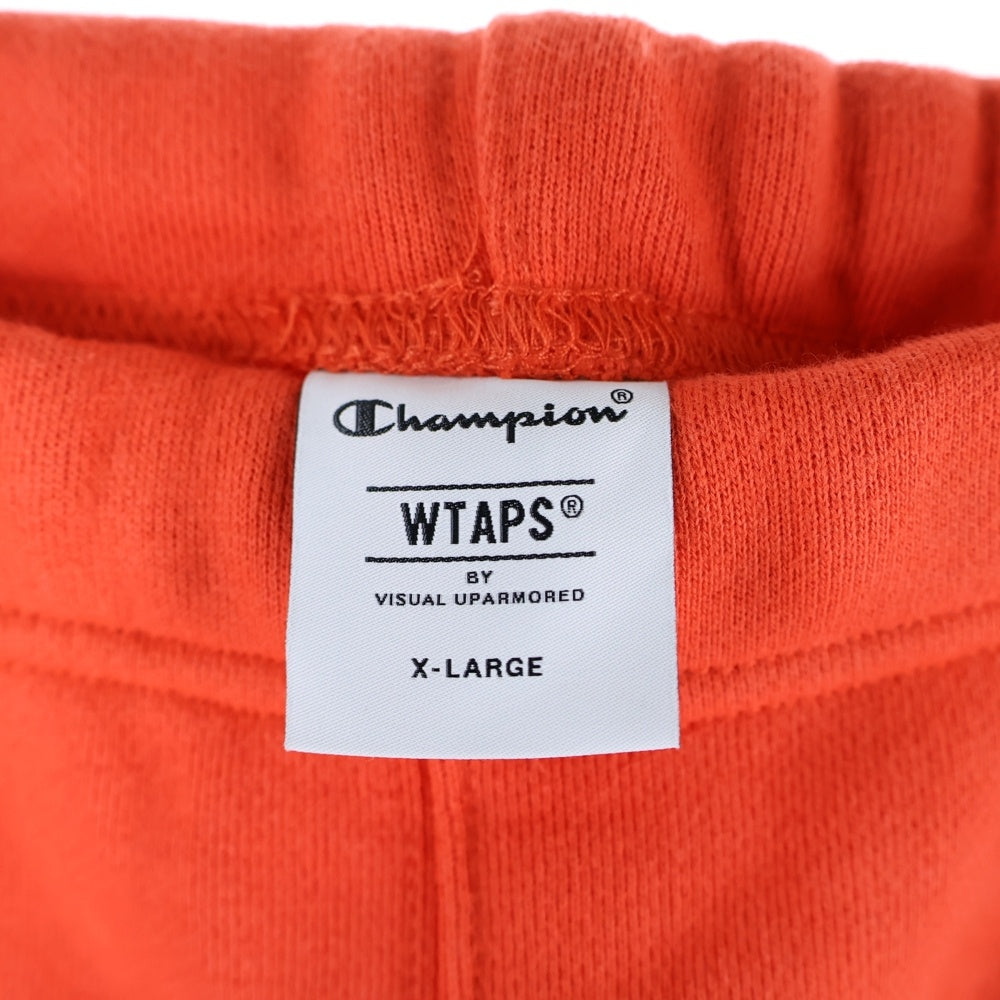 WTAPS(ダブルタップス) 23AW ×Champion ACADEMY TROUSERS チャンピオン アカデミートラウザーズ スウェットパンツ オレンジ 232HBCHD-CSM05S