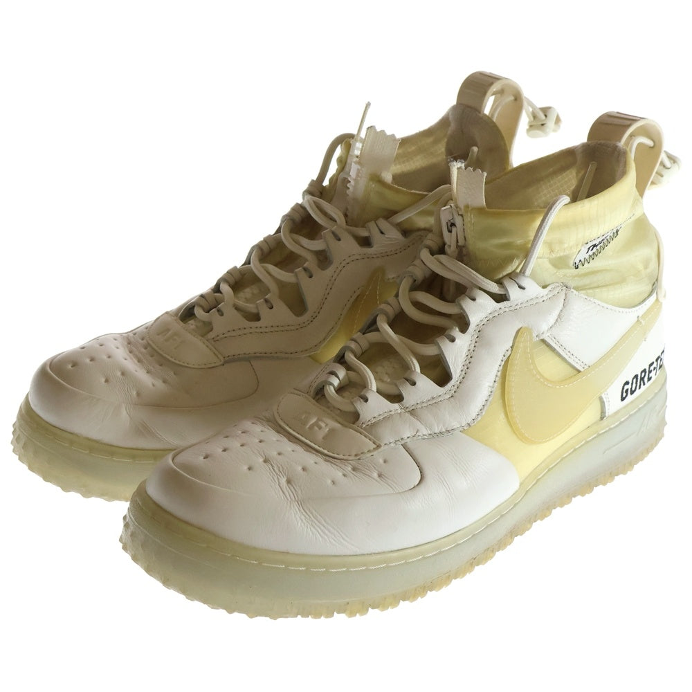 NIKE(ナイキ) AIR FORCE1 WTR GTX エアフォースワン ウィンター ゴアテックス フロントジップ ハイカットスニーカー ホワイト US10/28cm CQ7211-002