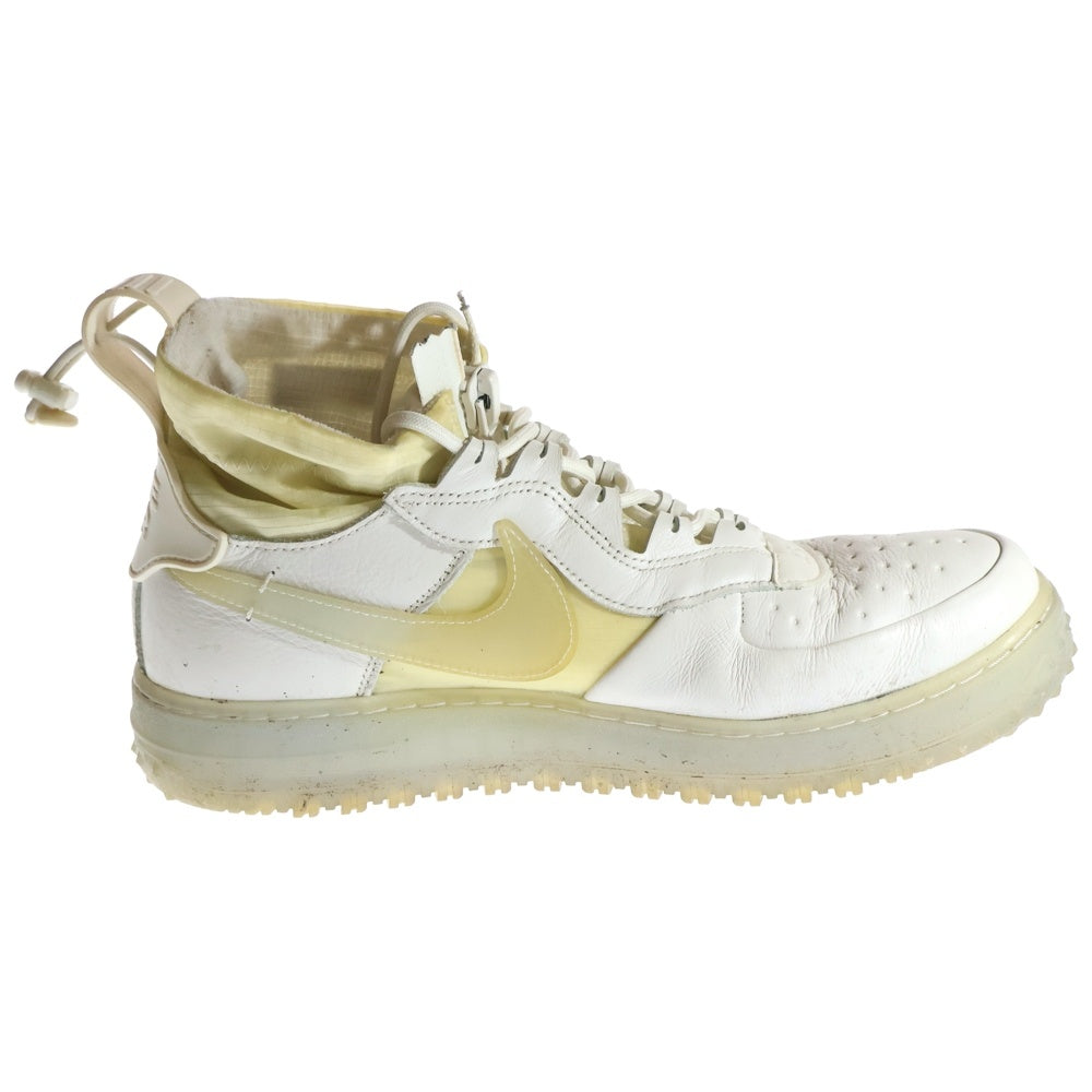 NIKE(ナイキ) AIR FORCE1 WTR GTX エアフォースワン ウィンター ゴアテックス フロントジップ ハイカットスニーカー ホワイト US10/28cm CQ7211-002