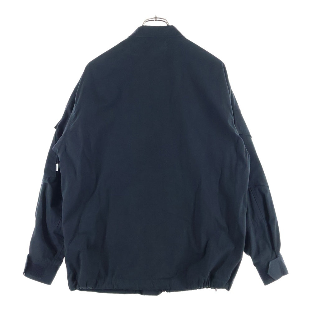 WTAPS(ダブルタップス) 21SS NYCO TUSSAH D90 ミリタリー フィールドジャケット ブラック 211WVDT-JKM01