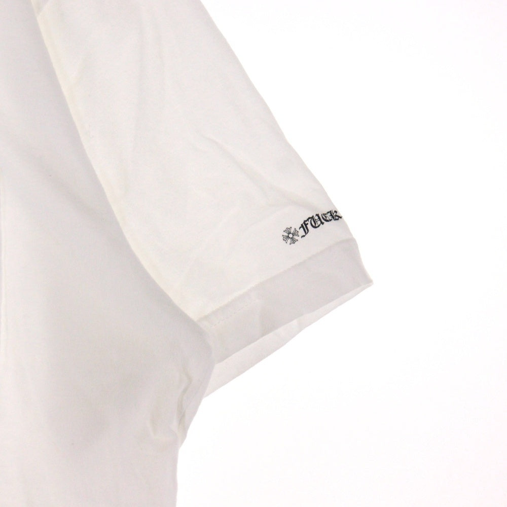 CHROME HEARTS(クロムハーツ) HORSESHOE S/S TEE ホースシュープリント 半袖ポケットTシャツ カットソー ホワイト