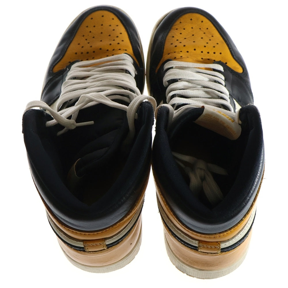 NIKE(ナイキ) AIR JORDAN 1 RETRO HIGH OG Taxi エアジョーダン 1 タクシー ハイカットスニーカー ホワイト/オレンジ US9/27cm 555088-711