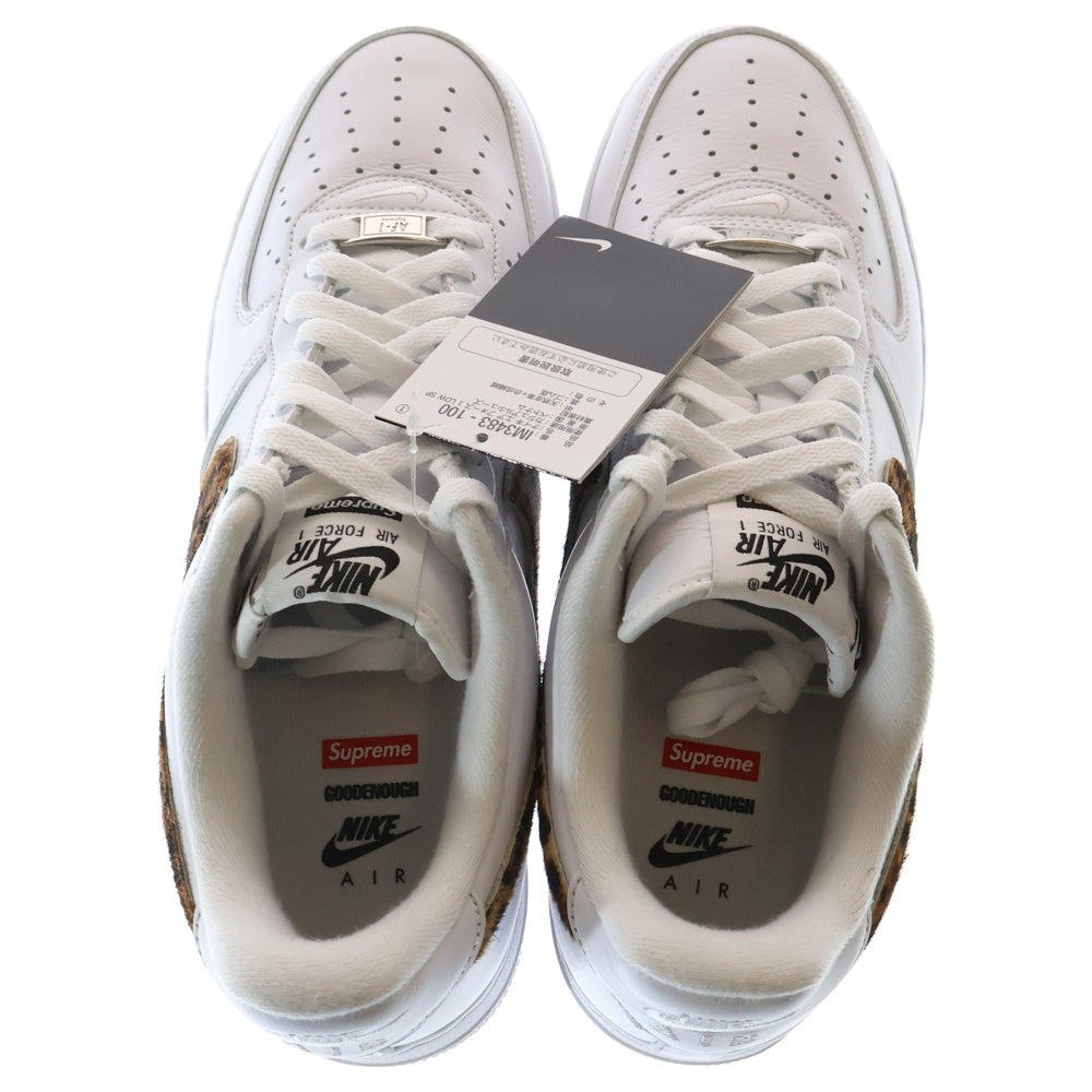 NIKE(ナイキ) ×GOODENOUGH ×SUPREME AIR FORCE 1 LOW SP グッドイナフ シュプリーム エアフォース 1 ローカットスニーカー ホワイト US10.5/28.5cm IM3483-100