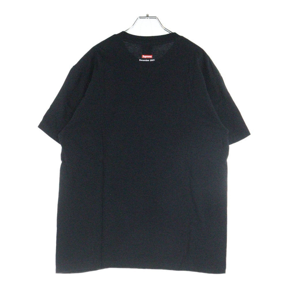 SUPREME(シュプリーム) 15AW Merry Xmas Tee メリークリスマス グラフィックプリント クルーネック半袖Tシャツ カットソー ブラック
