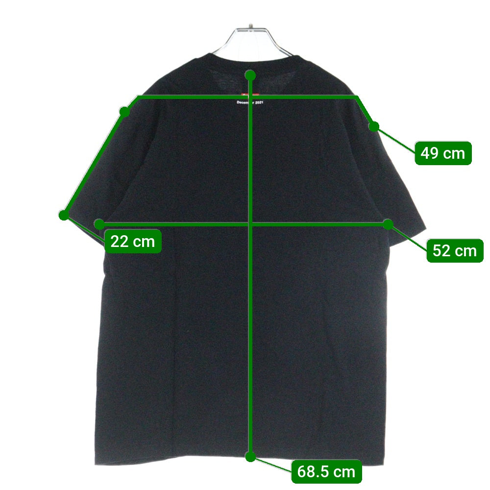 SUPREME(シュプリーム) 15AW Merry Xmas Tee メリークリスマス グラフィックプリント クルーネック半袖Tシャツ カットソー ブラック