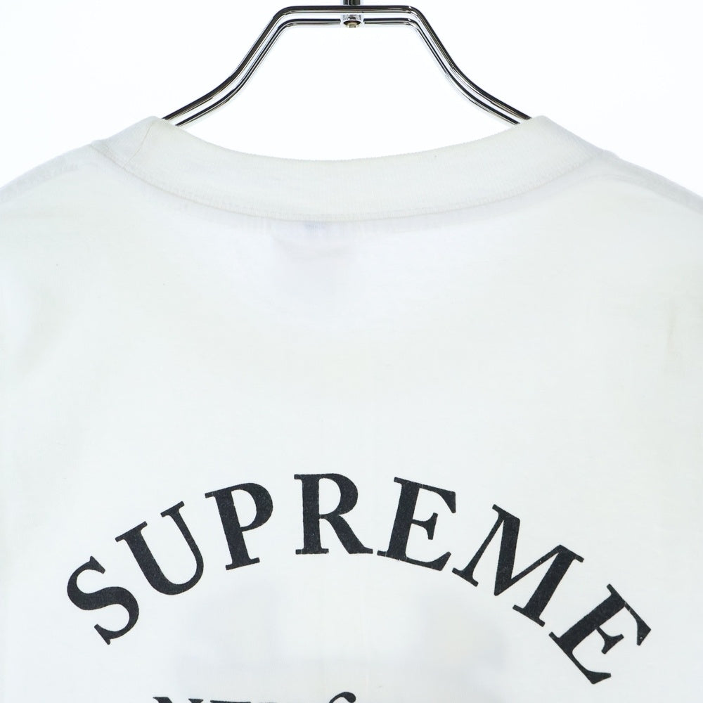 SUPREME(シュプリーム) 07AW × NEIGHBORHOOD NS Logo Tee ネイバーフッド グラフィックプリント クルーネック半袖Tシャツ カットソー ホワイト