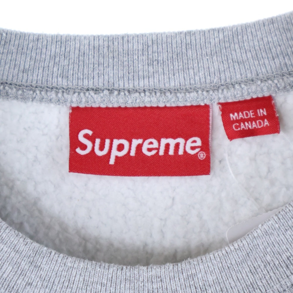 SUPREME(シュプリーム) 15AW Arc Logo Crewneck アーチロゴ クルーネックスウェットトレーナー グレー