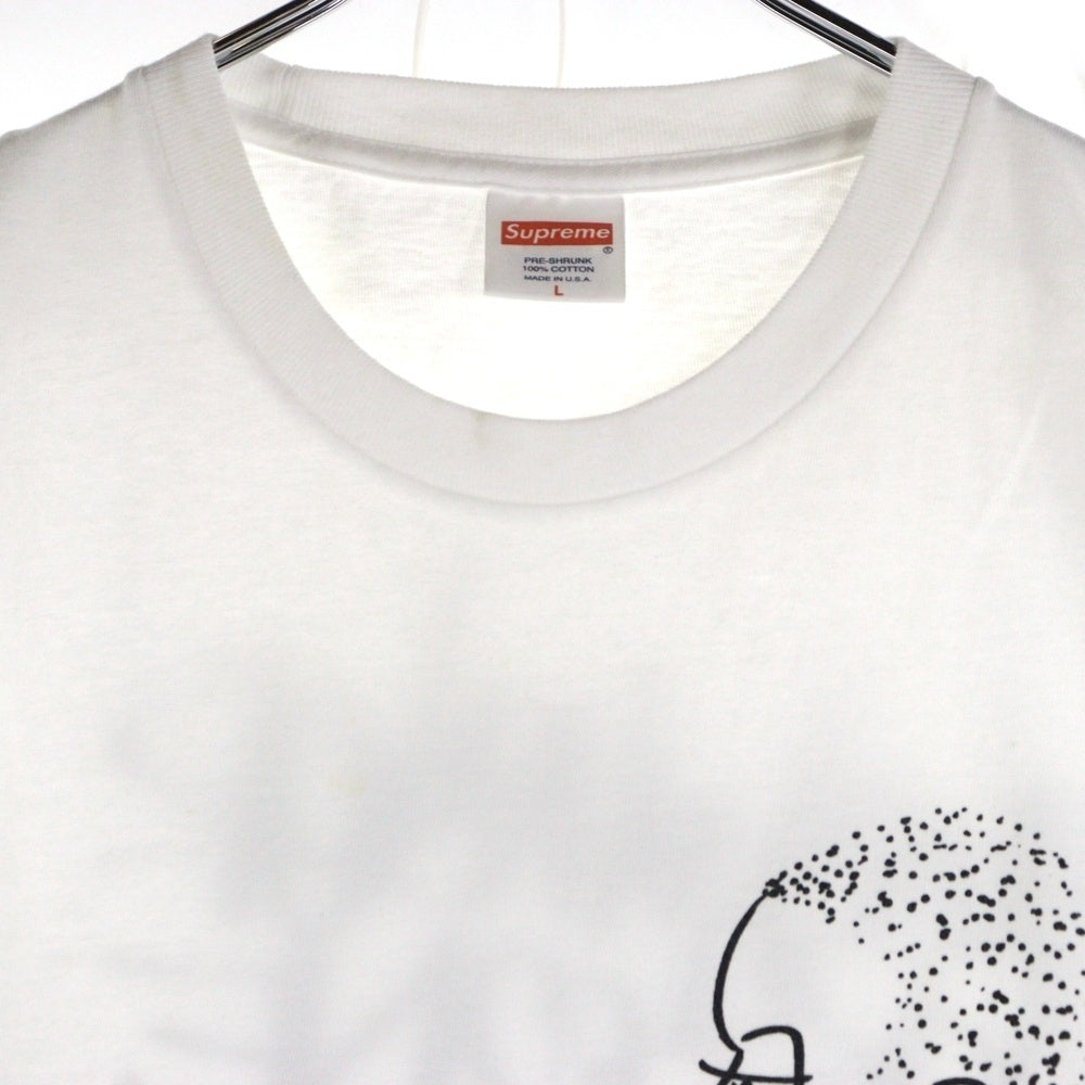 SUPREME(シュプリーム) 14AW All Means Tee オールミーンズ グラフィックプリント クルーネック半袖Tシャツ カットソー ホワイト