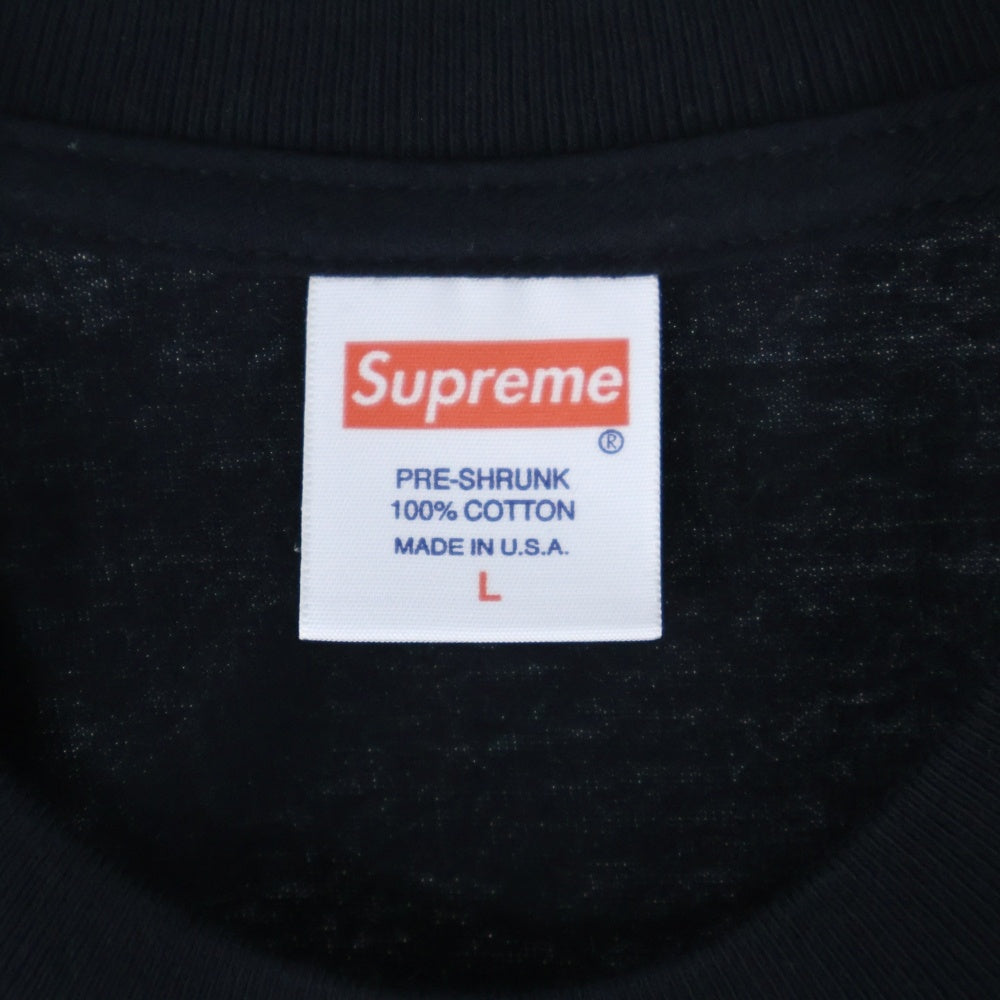 SUPREME(シュプリーム) 13SS Bling Logo Tee ブリングボックスロゴ クルーネック半袖Tシャツ カットソー ブラック