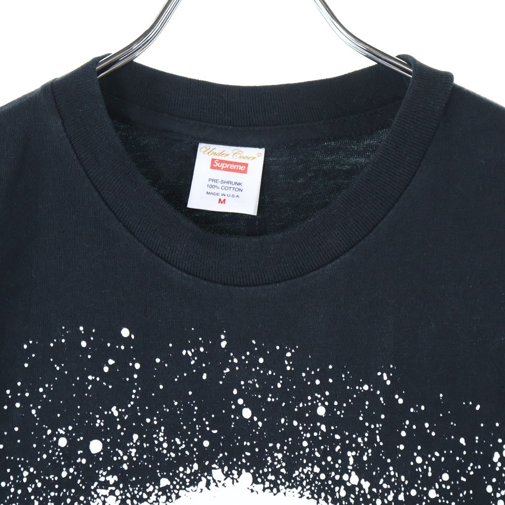 SUPREME(シュプリーム) 23SS × UNDERCOVER Tag Tee アンダーカバー タグ グラフィックプリント クルーネック半袖Tシャツ カットソー ブラック/ホワイト
