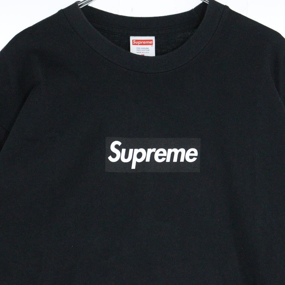 SUPREME(シュプリーム) 20AW Box Logo L/S Tee ボックスロゴ クルーネック長袖Tシャツ カットソー ブラック