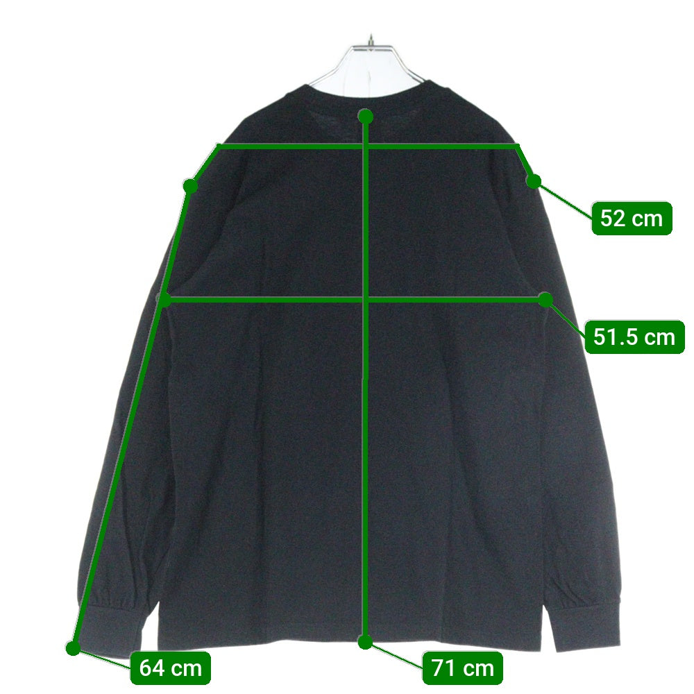 SUPREME(シュプリーム) 20AW Box Logo L/S Tee ボックスロゴ クルーネック長袖Tシャツ カットソー ブラック