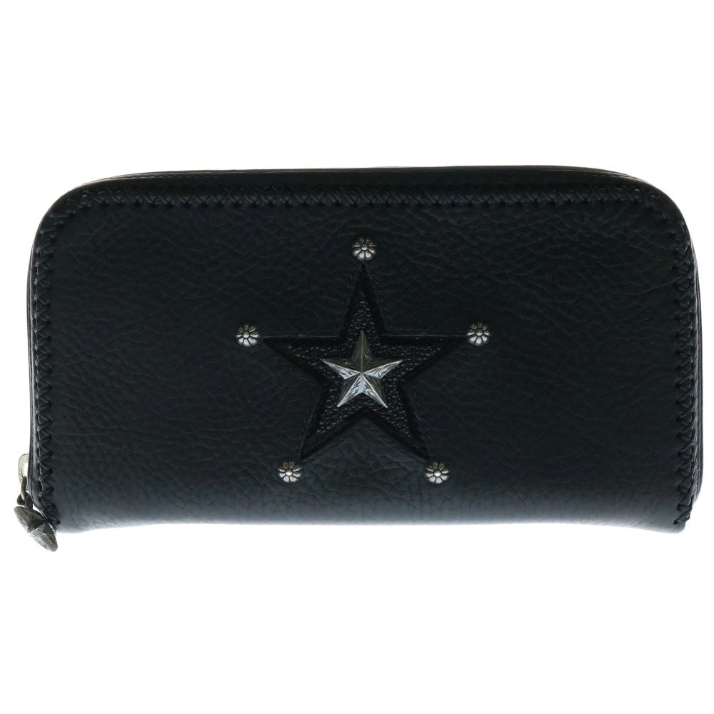 FUNNY(ファニー) CHARLIES WALLET ONE STAR チャーリーズ ワンスター ラウンドジップ レザー ウォレット
